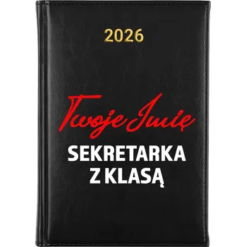 Kalendář Knižkový kalendář 2026 A5 černý