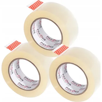 Balicí páska Pakova transparentní šířka 48 mm délka 90 m 1 ks
