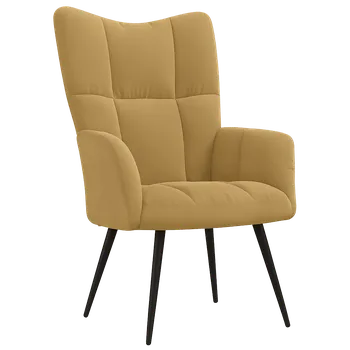 Křeslo Křeslo ušák, relaxační, černá, hnědá, KOMODO