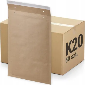 Obálka BUBLINKOVÉ OBÁLKY OCHRANNÉ PROTI NÁRAZŮM 50 Ks 20K K20 370x480/350x470 hnědé