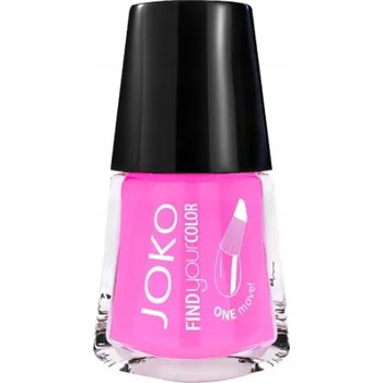 Lak na nehty JOKO Find your color Lak na nehty 207 BARBIE PINK 10 ml