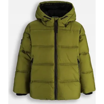 Zimní Bunda Chlapecká Péřová Dětská Zelená 098 Coccodrillo ZC5