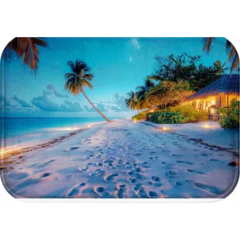 Koupelnová předložka KOUPELNOVÁ PŘEDLOŽKA | MĚKKÁ, MODERNÍ, PROTISKLUZOVÁ, VODĚODOLNÁ, RYCHLESCHNOUCÍ