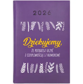 Kalendář Knihový kalendář 2026 A5 fialový