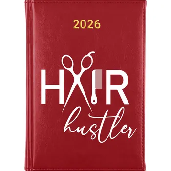 Kalendář Knižní kalendář 2026 A5 červený