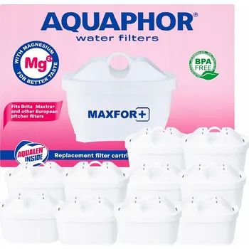 vodní filtr Filtrační vložky Aquaphor Maxfor Mg+ hořečnaté vložky do filtračních konvic 10 Kusů