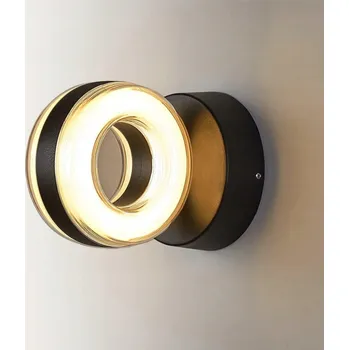 Venkovní osvětlení Venkovní nástěnné svítidlo Nowodvorski černé s integrovaným LED zdrojem 6 W