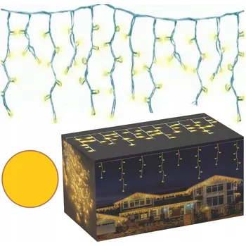 Vánoční dekorace Světelný závěs POWERON rampouchy 201 - 300 LED