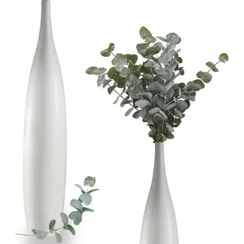 Váza EstiloHome váza keramická 70 cm bílá