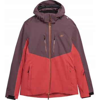 Pánská lyžařská bunda 4F M284 vínová S