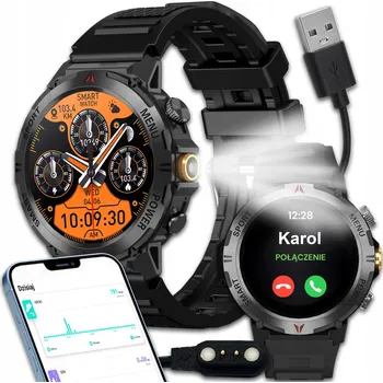 Hodinky BLOW X21 Chytré Hodinky Pánský GPS Menu Polské Voděodolný Sportovní Hovory PL Chytré Hodinky