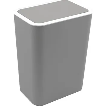 Odpadkový koš ŠEDÝ ODPADKOVÝ KOŠ DO KOUPELNY MILL 6L DUSCHY