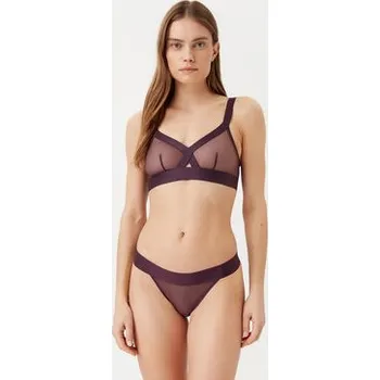 Podprsenka DKNY Podprsenka bez kostic DK4084 Fialová S