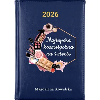 Kalendář Knižní kalendář 2026 A5 modrý