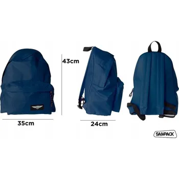 Městský batoh Batoh Sampack tmavě modrý