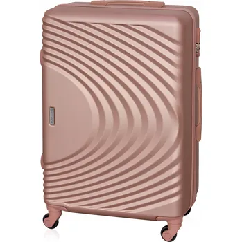 BETLEWSKI Odolný kufr na dovolenou, cestování, otočná kolečka, madlo