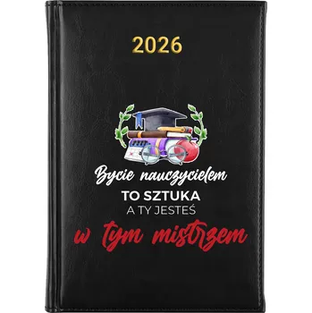 Kalendář Knižkový kalendář 2026 A5 černý