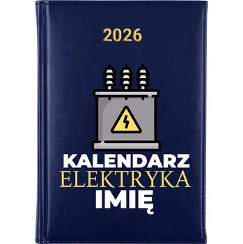 Kalendář Knižní kalendář 2026 A5 modrý