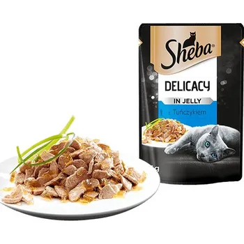 Krmivo pro kočku Mokré krmivo pro kočky Sheba tuňák kapsička 85 g