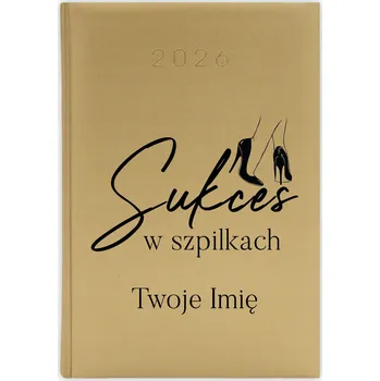 Kalendář Knižní kalendář 2026 A5 zlatý