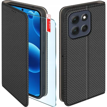 Pouzdro na mobilní telefon Flipové Pouzdro KrainaGSM pro Motorola Moto G56 černé