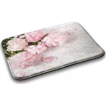Koupelnová předložka Koupelnová předložka Koberec Měkký Květiny Karafiáty