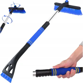 Autoškrabka ŠKRABKA NA OKNA NA SNÍH KARTÁČ KOŠTĚ ŠKRABADLO 64-80 CM