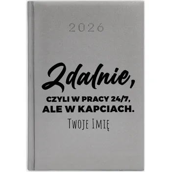 Kalendář Knižkový kalendář 2026 A5 stříbrný