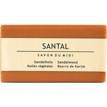 Koupelová kosmetika Savon du Midi Mýdlo s bambuckým máslem SANTAL (Santalové dřevo)