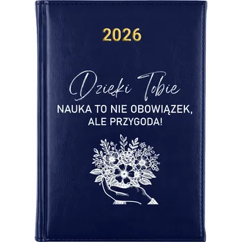 Kalendář Knižní kalendář 2026 A5 modrý