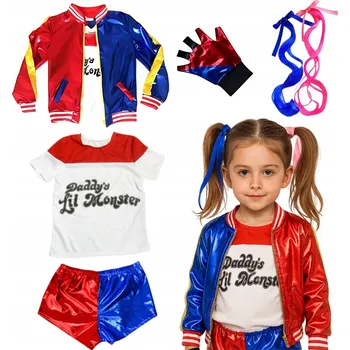 Karnevalový kostým Kostým Harley Quinn Korbi vel. 12