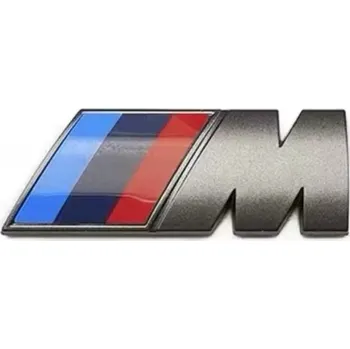 Blatník karosérie Znak M-Power na blatník, lesklá černá, pro BMW