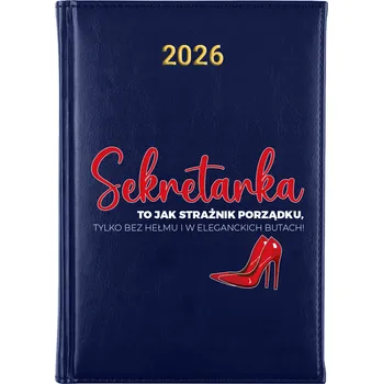 Kalendář Knižní kalendář 2026 A5 modrý