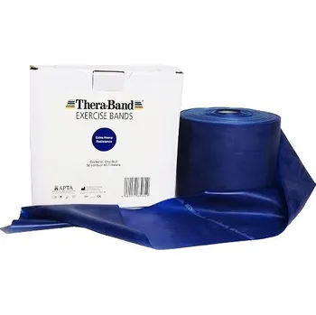 Cvičební pás Thera Band | Rehabilitační páska 45,7m modrý