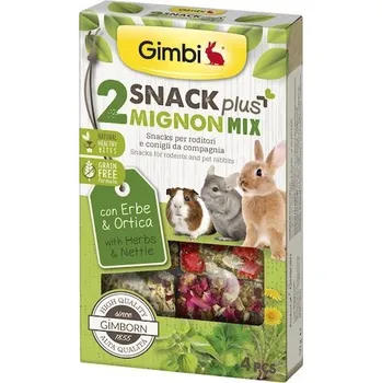 Pro hlodavce GIMBI Snack Plus MIGNON MIX 2 50g