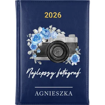 Kalendář Knižní kalendář 2026 A5 modrý