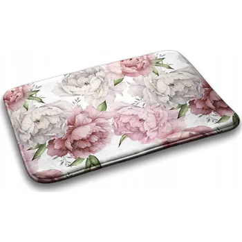 Koberec Měkký Koberec Kobereček do Koupelny s Květinami