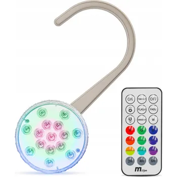 LED světlo do bazénu MSpa vodotěsné s dálkovým ovládáním, 16 barev, 2 W