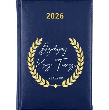 Kalendář Knižní kalendář 2026 A5 modrý