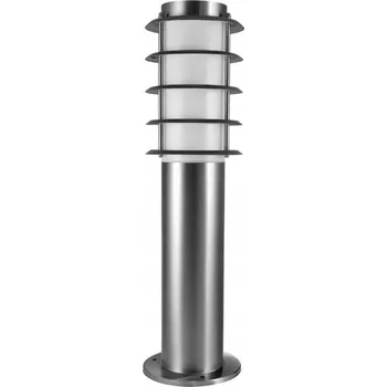 Stojací lampa Osvětlovací sloupek kulatý Polux E27 45 cm šedý