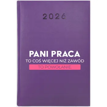 Kalendář Knihový kalendář 2026 A5 fialový
