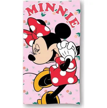 Rychleschnoucí plážová osuška 70x140 MIKROVLÁKNO pro děti Minnie Mouse