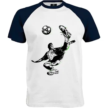 Pánské tričko Tričko Fotbalista Druh: Pánské, Barva: Černo | Bílá, Velikost: XL