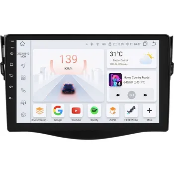 Autorádio HIZPO KXTYRV491 Autorádio 9" Android 13 pro Toyota RAV4 (2006-2012) Model: S9006 (6+64GB)