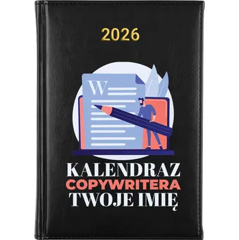 Kalendář Knižkový kalendář 2026 A5 černý