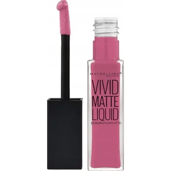 Rtěnka Maybelline Vivid Matte Liquid matná rtěnka 12 Twisted Tulip
