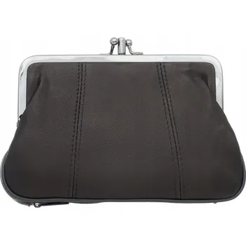 Peněženka Kaletnik peněženka z pravé lícové kůže černá - dámská