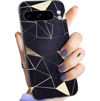 Pouzdro na mobilní telefon Zadní Kryt Hello Case pro Google Pixel 8 Pro zlaté