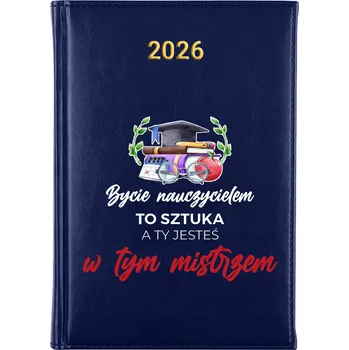 Kalendář Knižní kalendář 2026 A5 modrý
