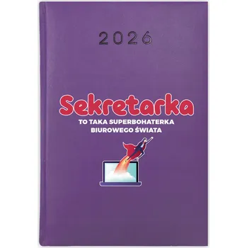 Kalendář Knihový kalendář 2026 A5 fialový